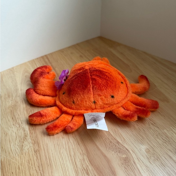 Hawaiian Hihe'e Crab with Aloha Flower Stuffed Animal Collectible - Picture 5 of 7